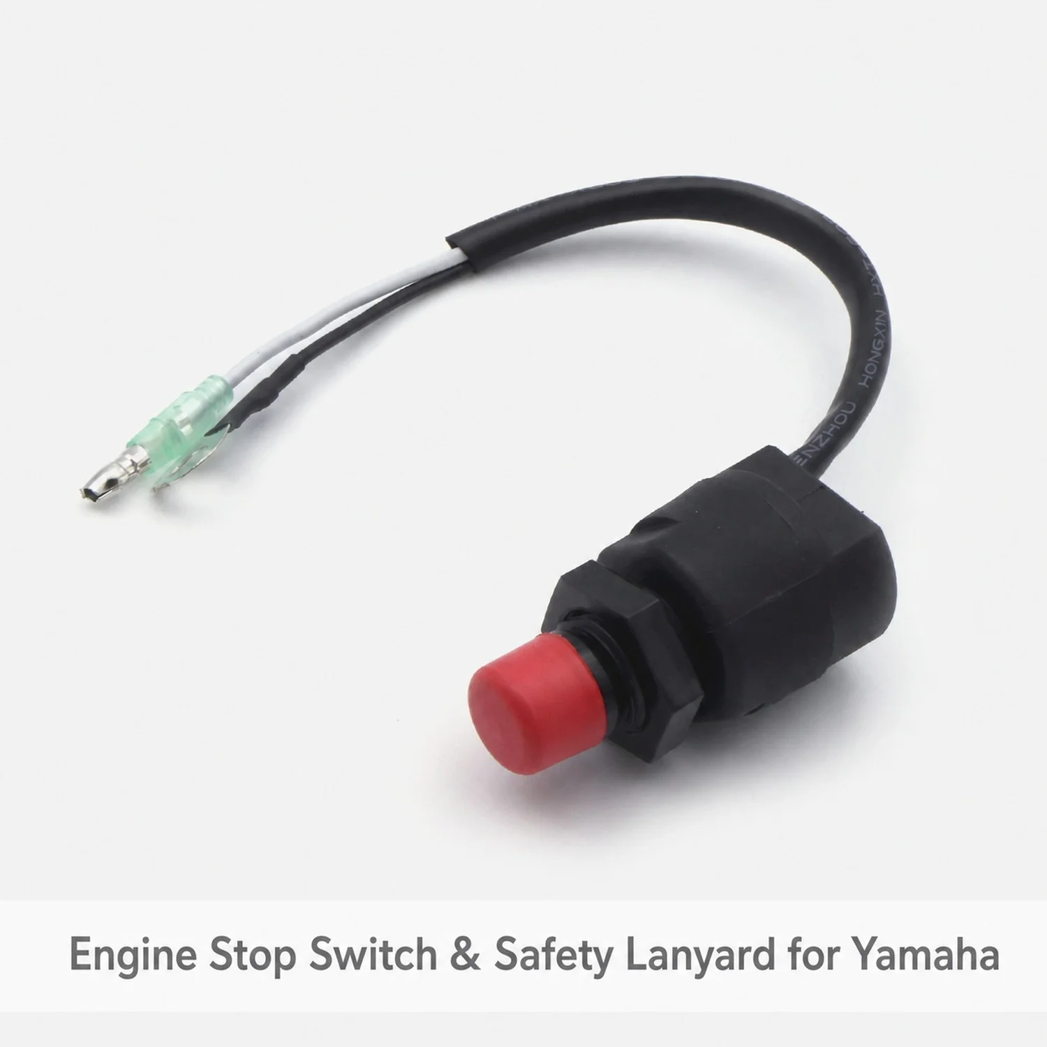 Emergency Stop Switch with Safety Lanyard Key Compatible with Tohatsu Mercury Parsun and Yamaha Outboard Motors