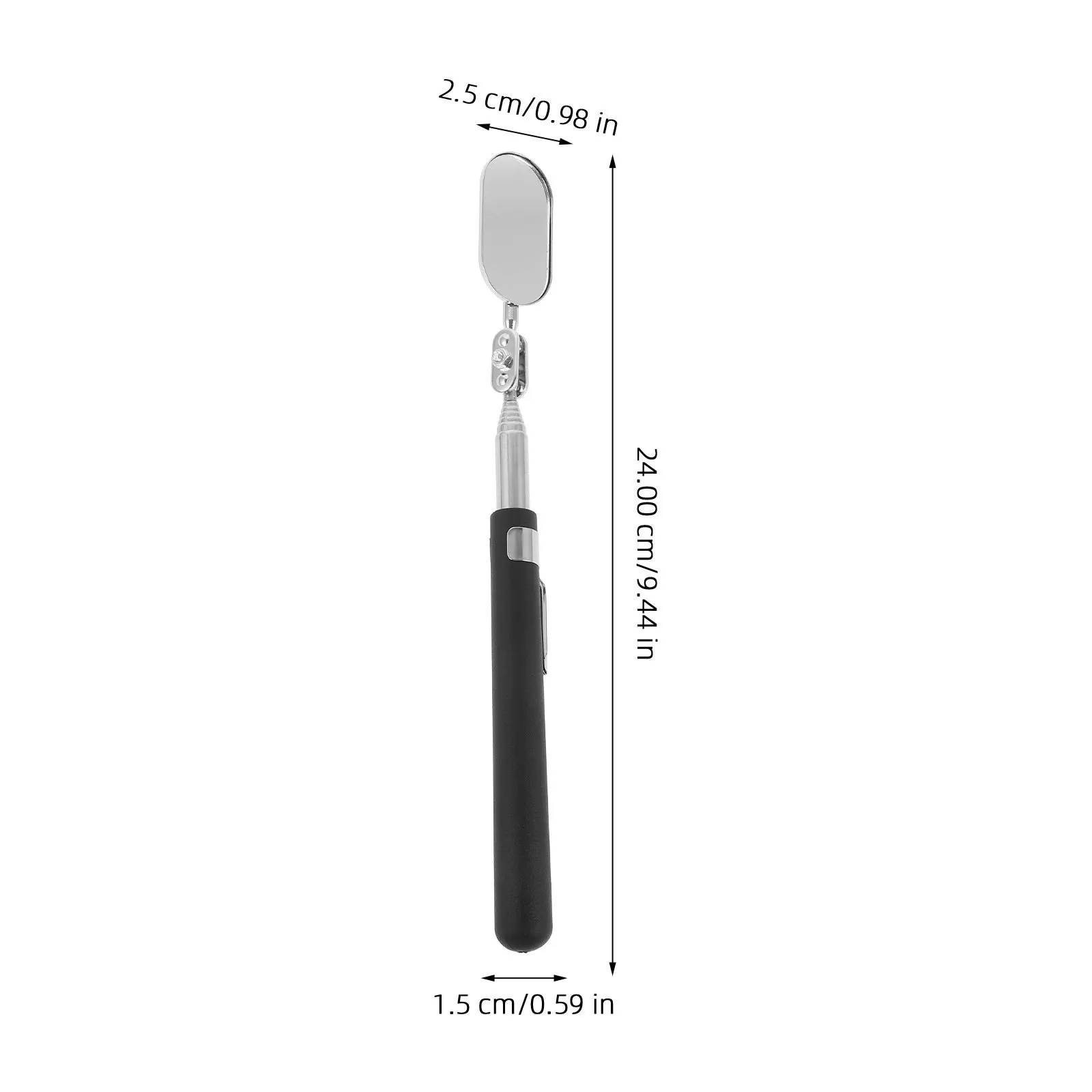 

Telescopic Inspection Mirror for Cars Flexible Extendable Garage Toolbox Car Dresser Anywhere