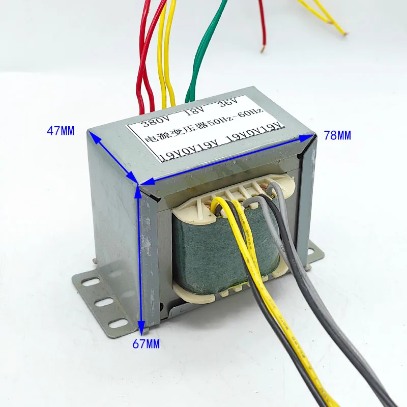 for LGK80/100/12 billion plasma cutting machine control transformer 2 sets double 19V 36V 76 * 45