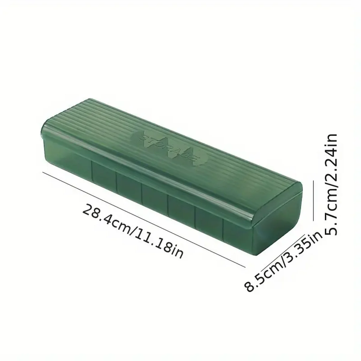 Desktop Cable Organizer Box with Lid for Neat Charging Cable Winder Mobile Phone & Data Cable Storage Solution