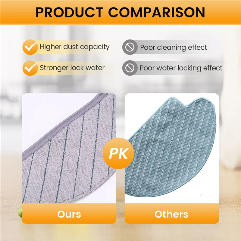 

N98R For Yeedi C12 PRO PLUS,C12 PLUS,C12 Robot Vacuum Replacement Part Main Roller Side Brush Hepa Filter Mop Pad Accessories