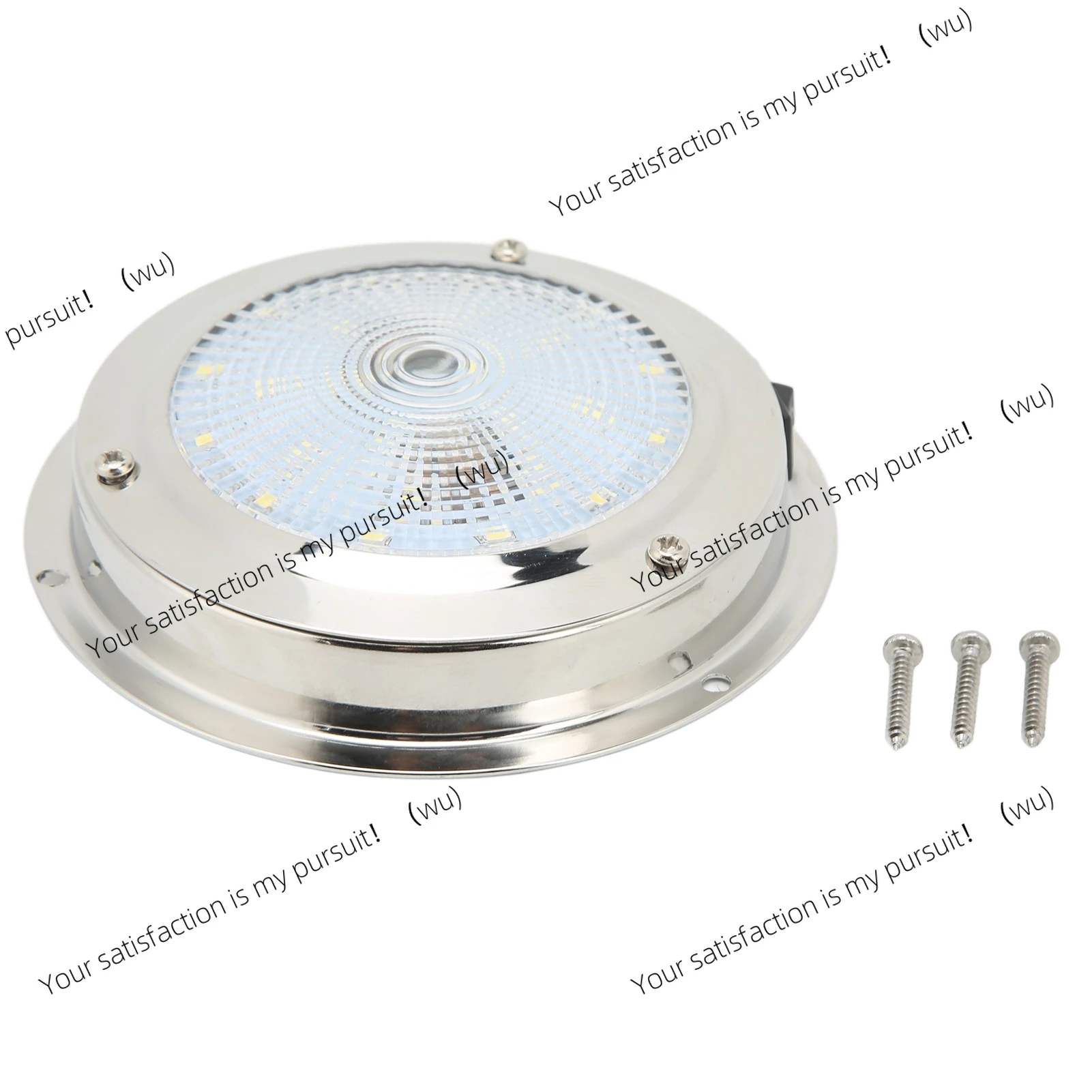 Marine LED ceiling light, 316 stainless steel housing, IP65 waterproof, DC12V and 24V