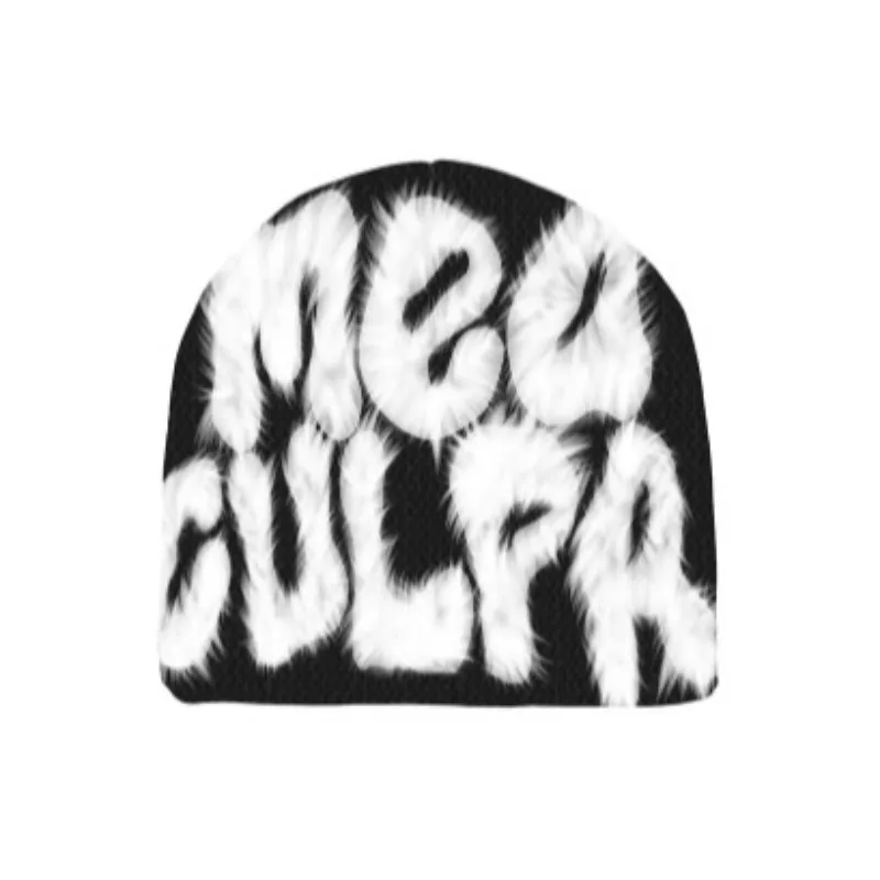 Beanie Quality Rabbit Fur cashmere Cap Hoods Beanies Y2K Men Women Hat Kpop Ins Net Red Design Caps Hats Winter