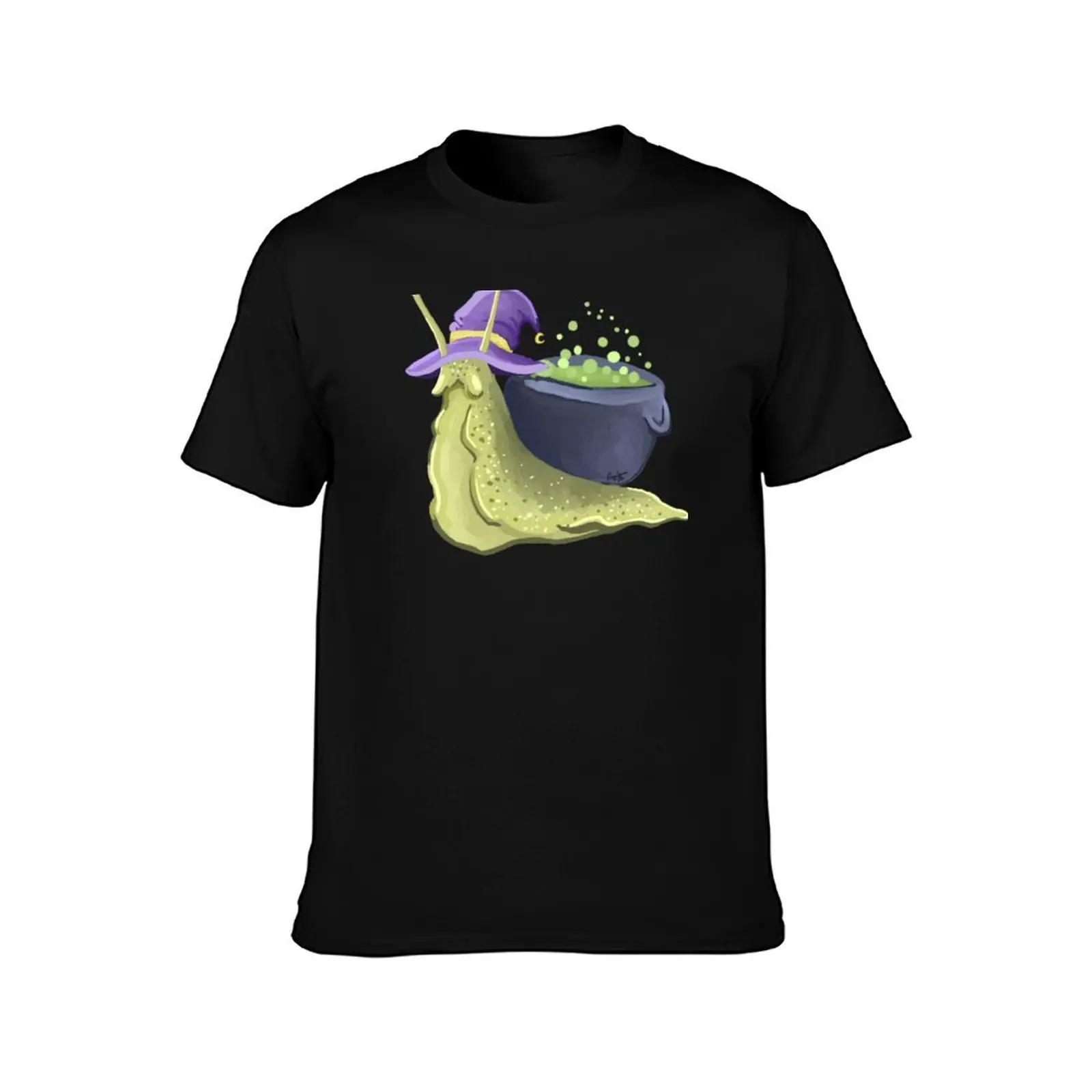 Cauldron Snail T-Shirt Breathable Workout Short Sleeve Top T-Shirt