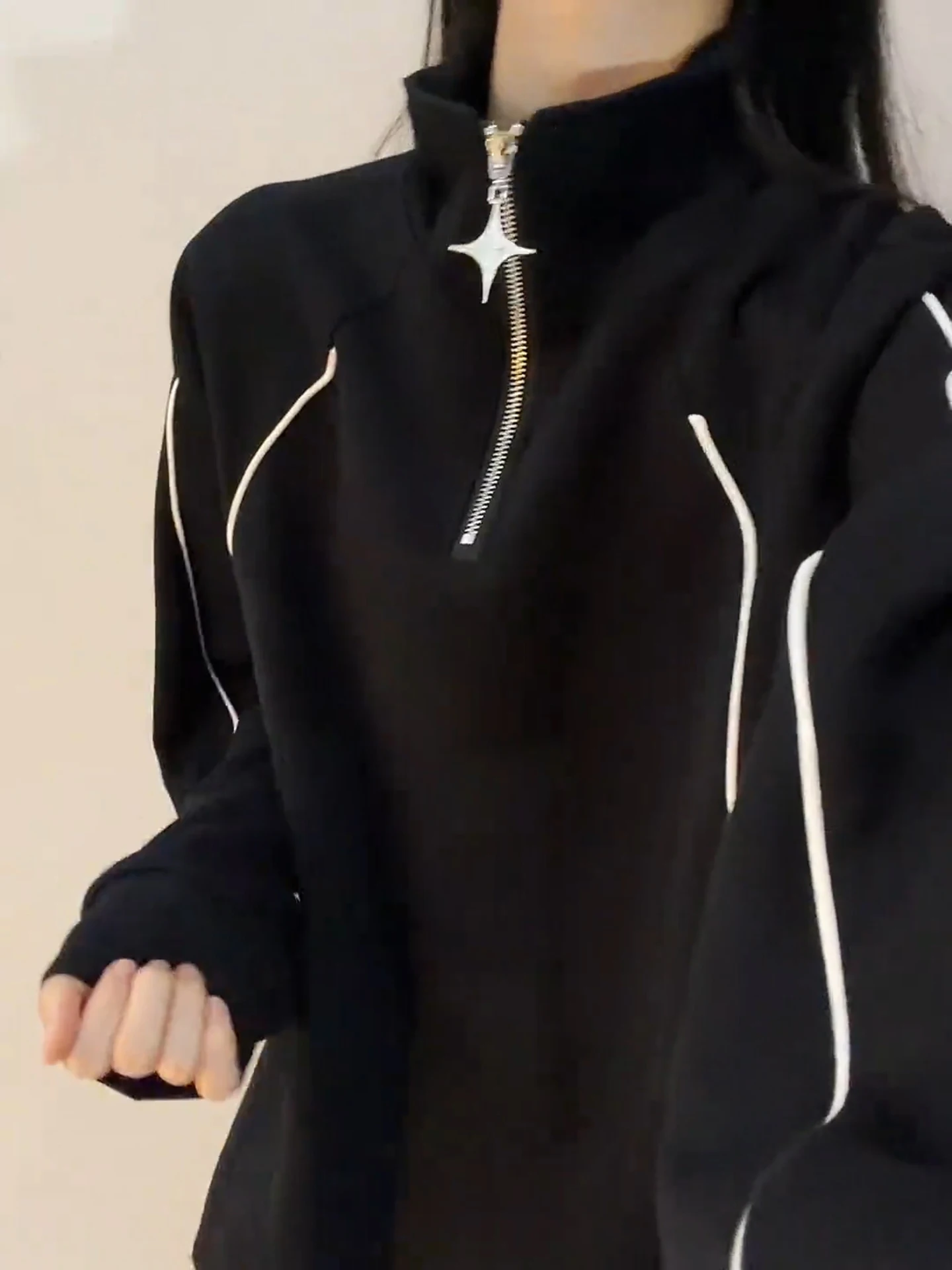 

Мужская толстовка Cleanfit на молнии с длинным рукавом, воротником-стойкой, в уличном стиле, осенне-зимняя, утепленная, дышащая, повседневная, для пар, верхняя одежда