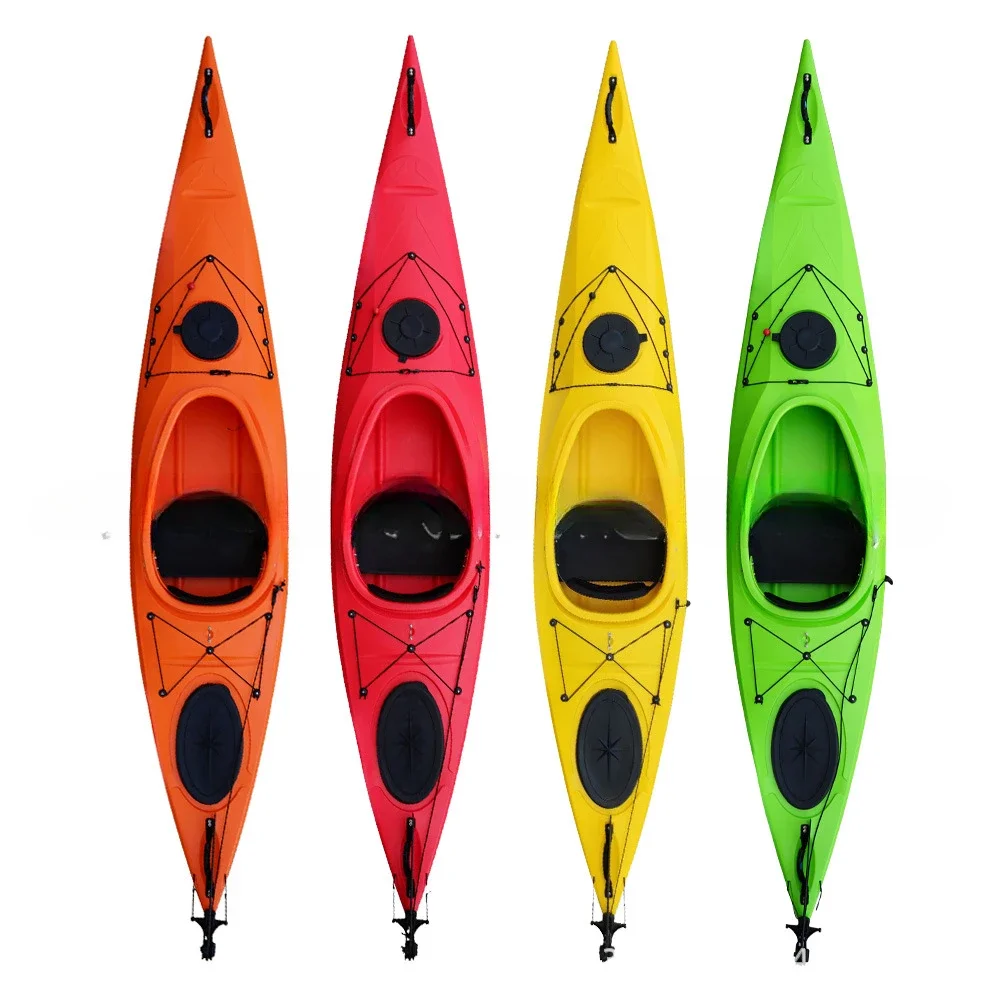 

Single Ocean Long Distance Hard Rotomolded Kayak Plastic Race Canoe