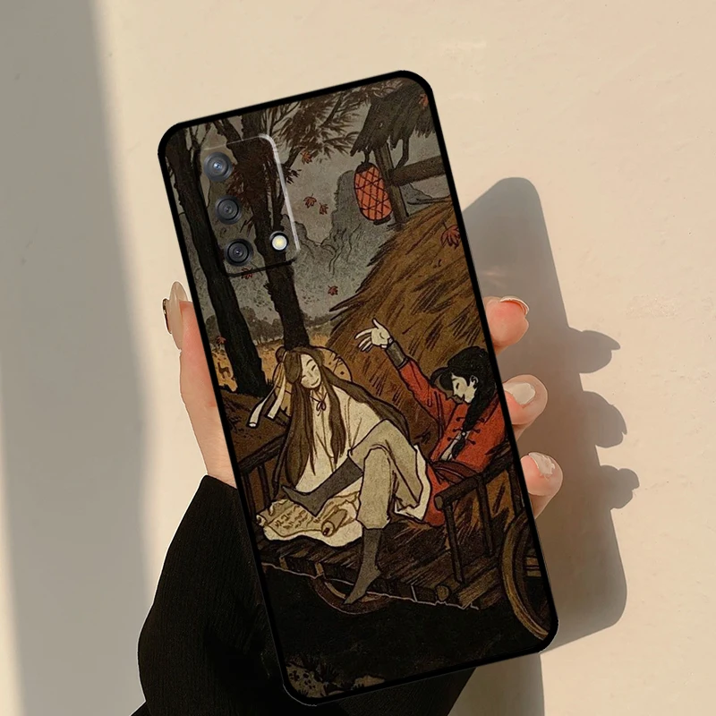 حافظة نعمة مسؤول السماء لهاتف اوبو A60 A40 A80 A18 A38 A58 A78 A98 A15 A54 A74 A94 A17 A57 A16 A76 A96 A6 A5 Pro #5