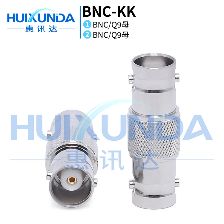 BNC-KK BNC female to female straight-through head Q9-KK Q9 adapter BNC double female head RF connector