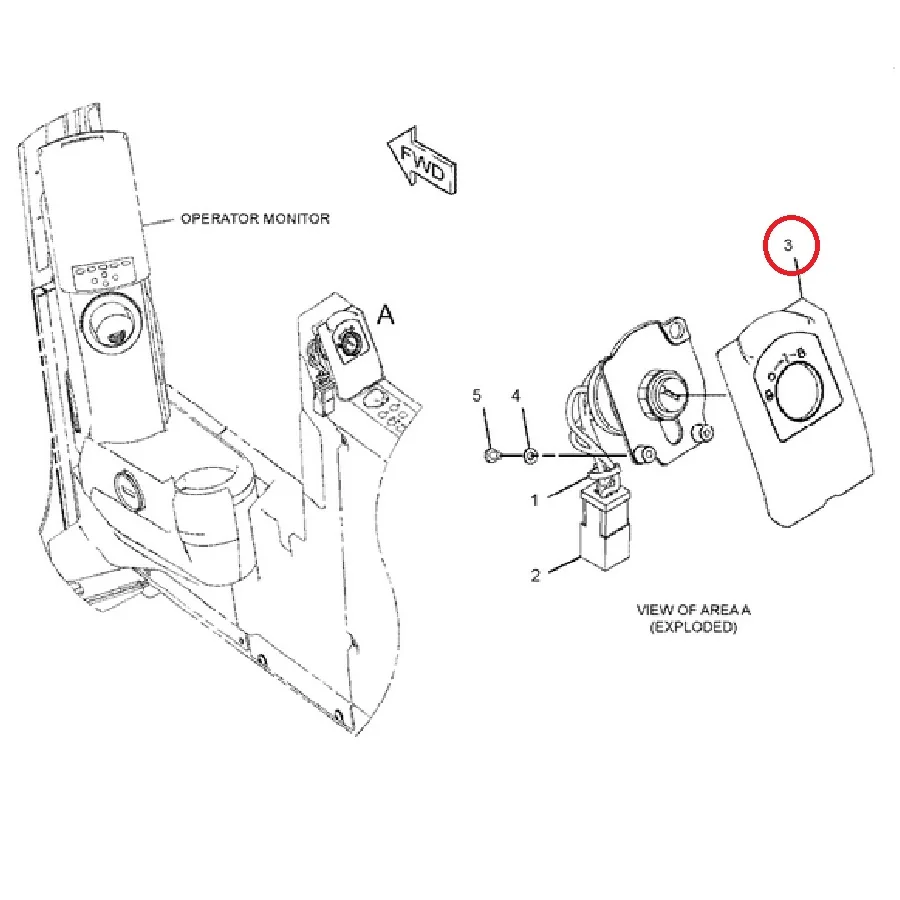 COVER SWITCH ENGINE START Cat caterpillar 318E,320E,336E,316F,329F,312E,323F,324E,323E,325F,335F,336F,374F,349E,325F,363-9619