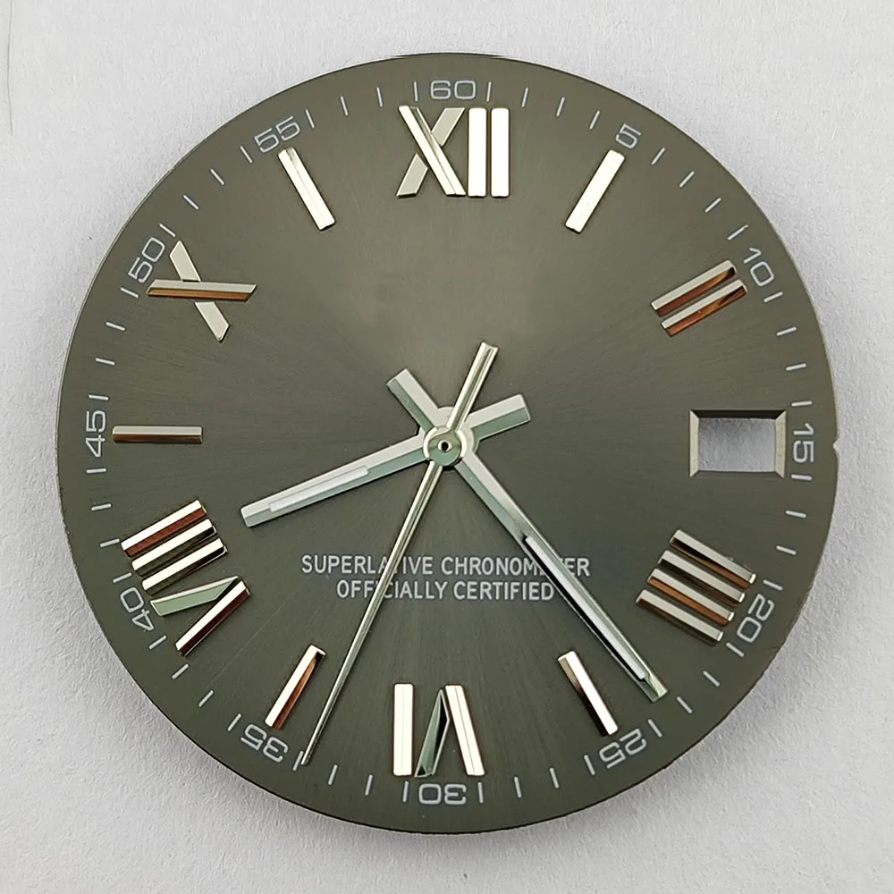 High Quality 28.5mm NH35 dial S dial dial watch hands suitable for NH35/NH36 movement watch accessories repair tool