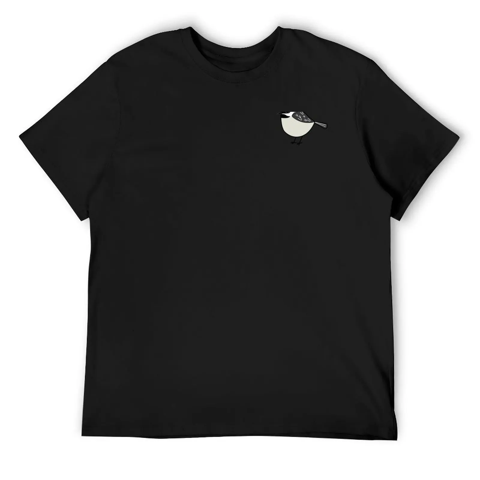 Black-Capped Chickadee T-Shirt tees plus size clothes korean fashion men t shirts