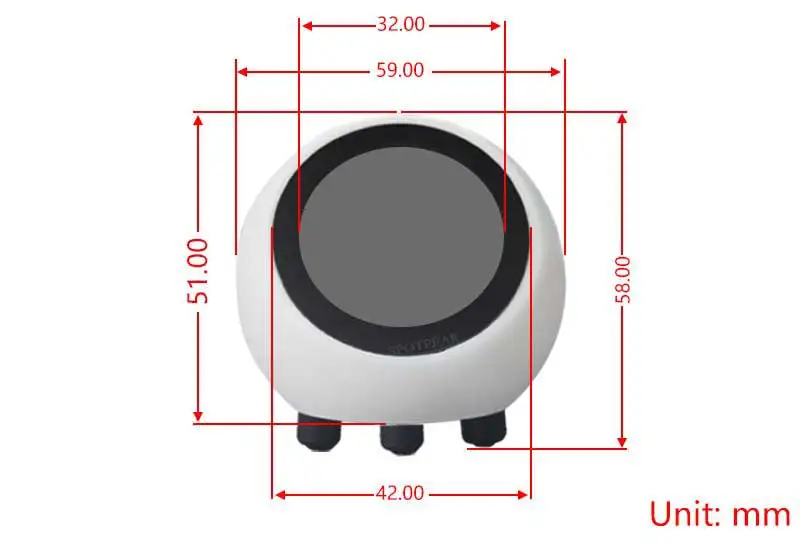 DeepSeek KI-Sprachchat-Roboter ESP32-S3 1,28-Zoll-LCD-Display N16R8 Elektronisches EYE-Display Desktop ESPHome-Assistent für XiaoZhi – Detail 9