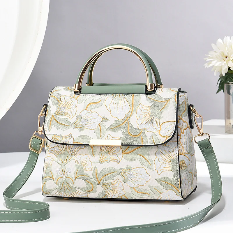 

Fashion Casual Printed Handbag for Women, Single Shoulder Crossbody Bag