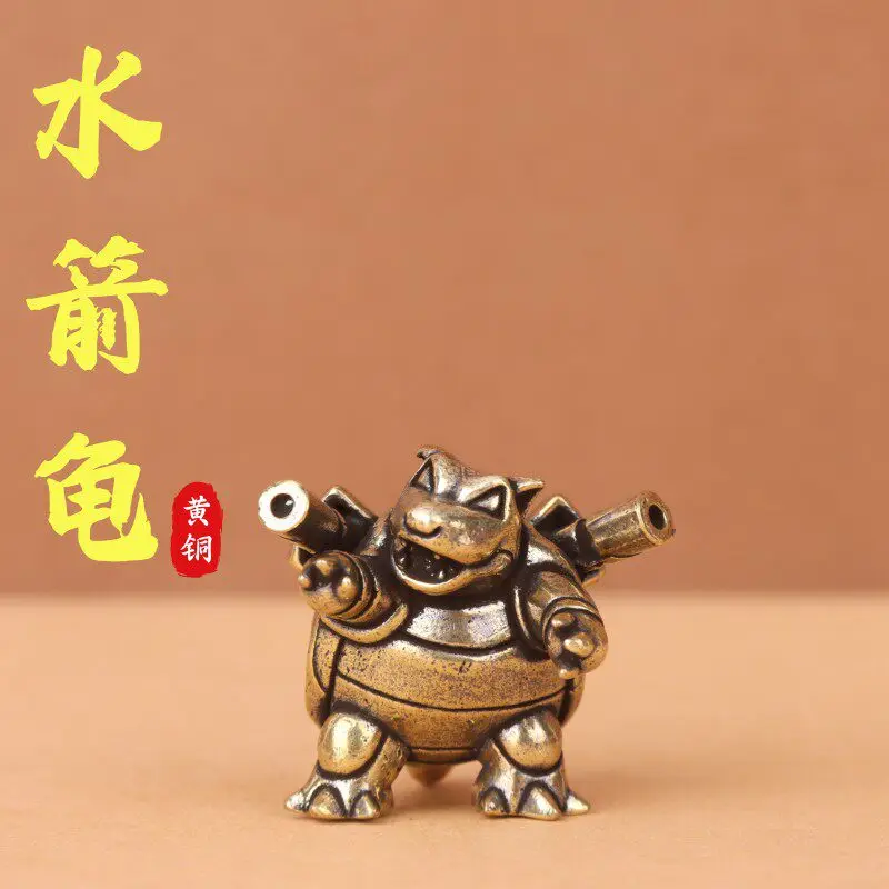Pokémon Messingfigur Glurak Blastoise Dragonite Bulbasaur Brüllender Flugdrache Statue Tierfiguren Modell Dekoration Geschenk – Detail 15