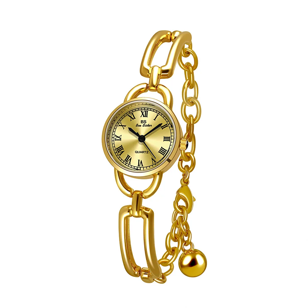 

Ажурные женские часы в стиле ретро с римскими цифрами, маленький циферблат, летний освежающий ретро-браслет, оригинальные женские наручные часы, подарок