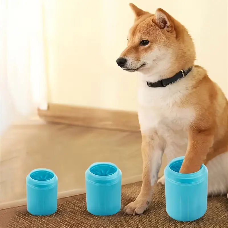 1 Piece Pet Foot Washing Tool for Medium-Sized Dogs, Dog Foot Washing Cup, Cat Paw Cleaner, Dog Grooming Supplies, Easy to Use and Durable