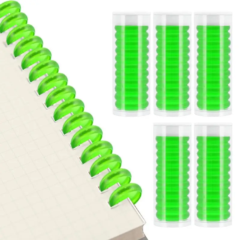 Buch Disc bound Binde scheiben 24mm Disc Book Binder Ringe Pilz Loch Disc Schnalle Reifen Office Book Ringe für Alben