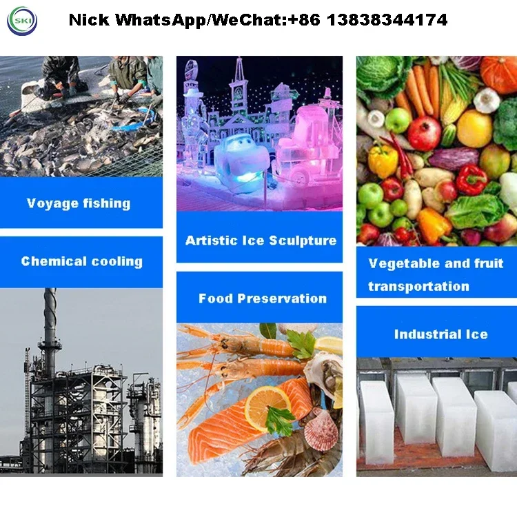 0.3 Ton Brine Block Ice Maker Ice Making Machine Ice Block Machine