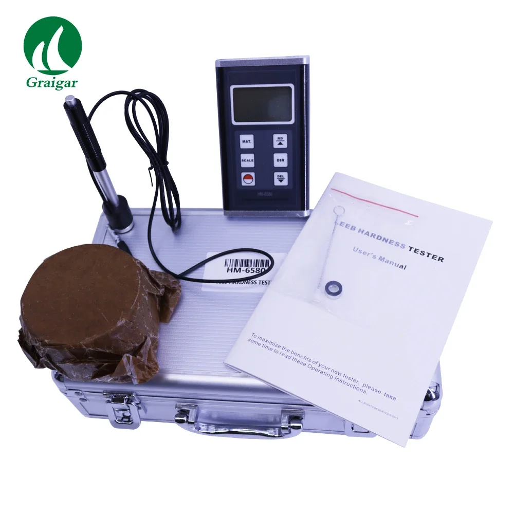 

2026 HM6580 Leeb Hardness Tester Metal Workpiece Hardness Gauge Range 170-960(HLD) HM-6580