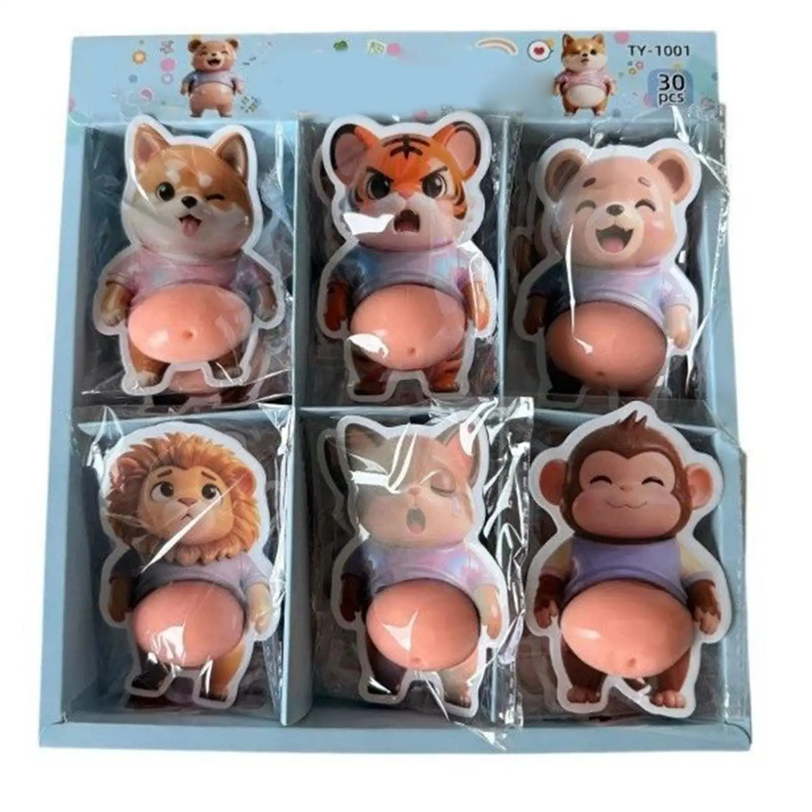 สติกเกอร์ 3 มิติ สำหรับผู้ใหญ่ 30 ชิ้น รูปสัตว์ บีบได้ ติดแล็ปท็อป น่ารัก ติดตู้เย็น สำหรับเด็ก วัยรุ่น ผู้ใหญ่ งานฝีมือ