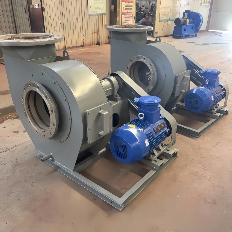 Ventilateur d'extraction centrifuge à risque élevé, dépoussiérage antidéflagrant