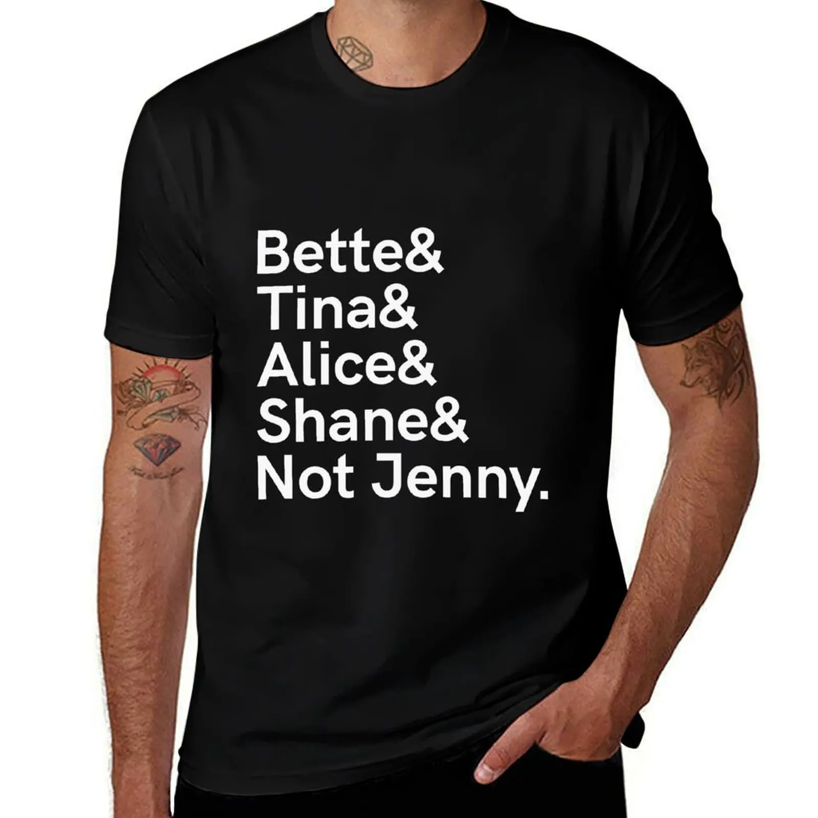 The L Word Lesbian Pride Bette, Tina, Alice, Shane, Jenny Jennifer Beals, Katherine Moening, Leisha Hailey T-Shirt