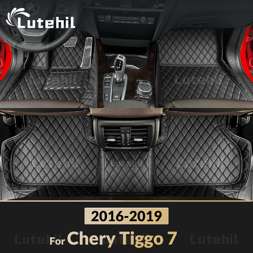 

Автомобильные коврики для Chery Tiggo 7 2016 2017 2018 2019, пользовательские автомобильные подушечки для ног, ковер, аксессуары для интерьера