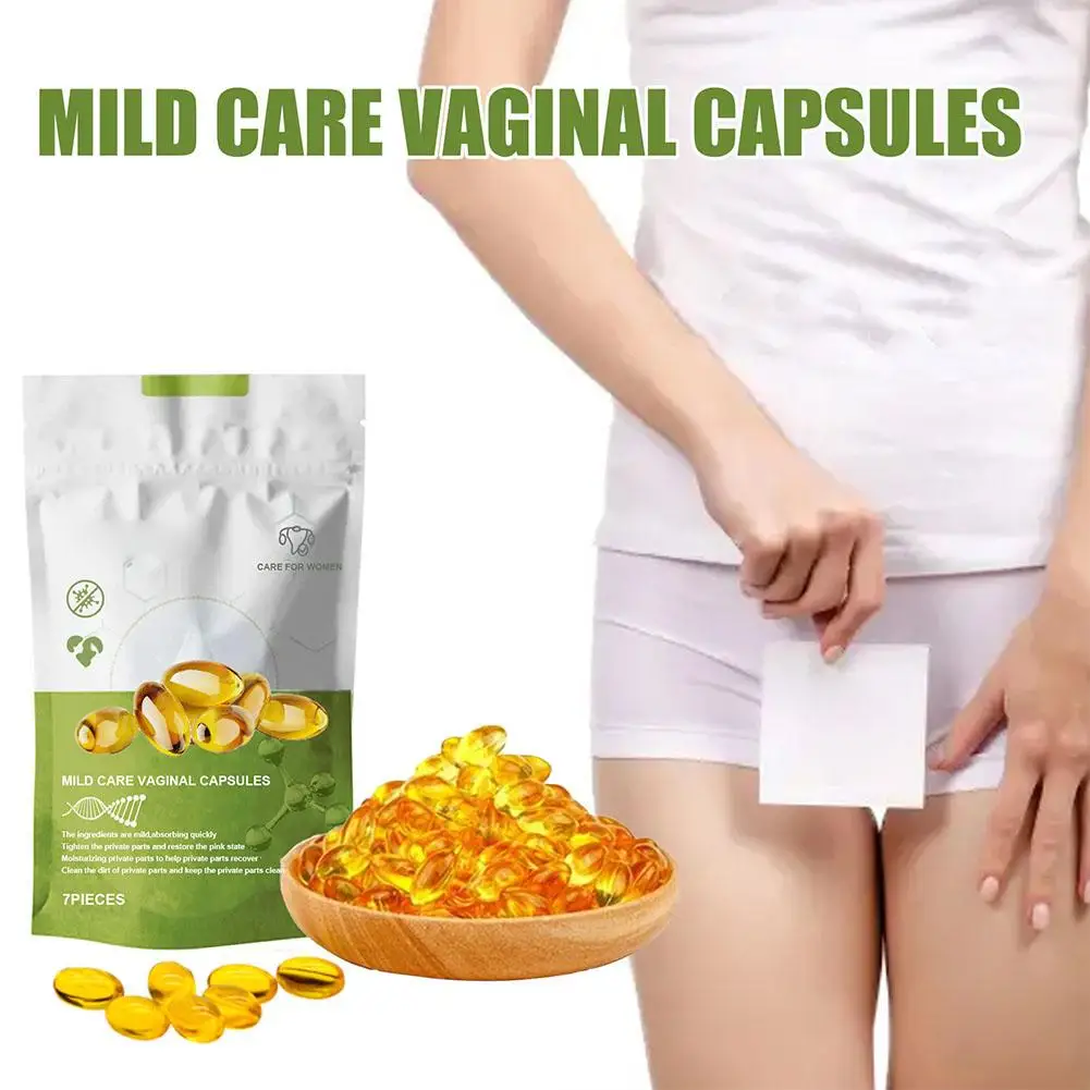 Vaginal Tightening Capsules Women Shrink Vagina PH Balance Detox For Private Parts Dry Itching Odor Rejuvenation Anti Infection