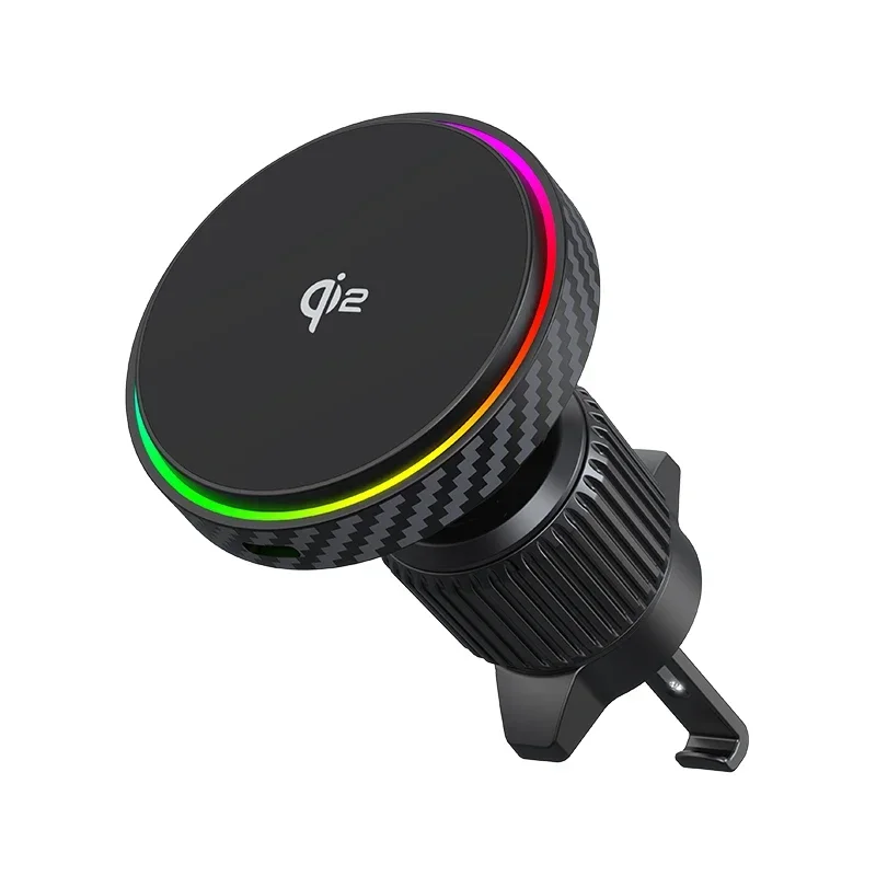 

2024 Trend Product 15w Fast Charging Wireless Phone Holder Mag/netic Qi2 Car Charger for car accessories