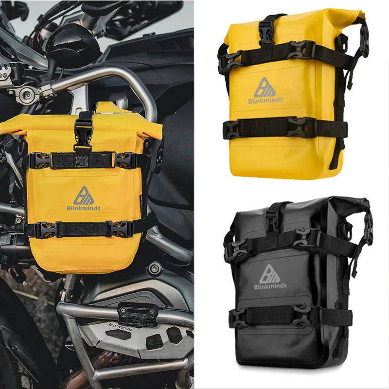 

1 шт. мотоциклетная сумка-бампер для BMW R1200GS R1250GS ADV для HONDA NC750X CB500X водонепроницаемая сумка для защиты бампера, сумка для инструментов для ремонта бампера