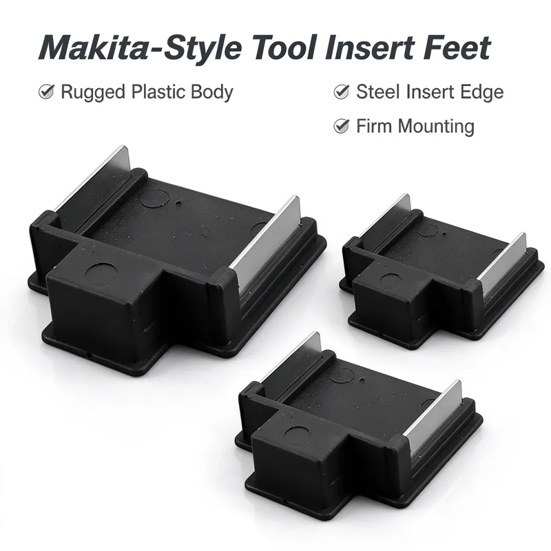 Power Tool Battery Base For Makita Style Charger Adapter Slide-in Lithium Battery Component For Cordless Electric Power Fitting