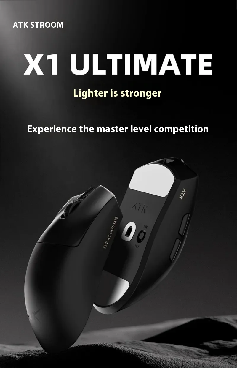 ATK BlazingSky F1 Extreme Wireless Gaming Mouse PAW3950 Ultra Dual-Mode 8000Hz 35g Lightweight E-sports FPS Mice