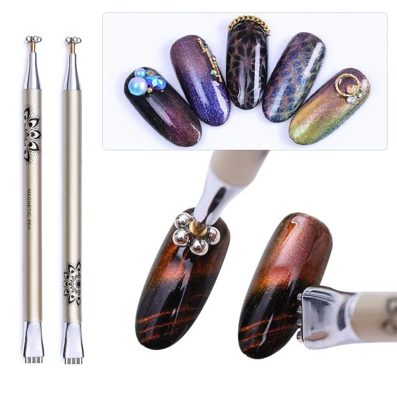 BORN PRETTY Magnetic Strip Magnet Pen Gel Nail Polish Manicure Kit