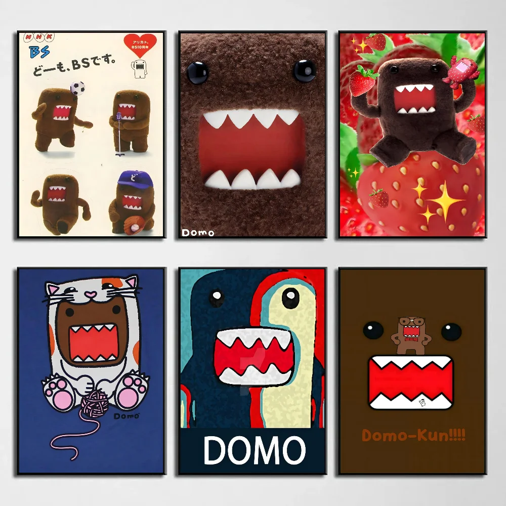 Póster de Domo Kun, impresión en papel para el hogar, sala de estar, dormitorio, entrada, Bar, cafetería, pintura artística, decoración