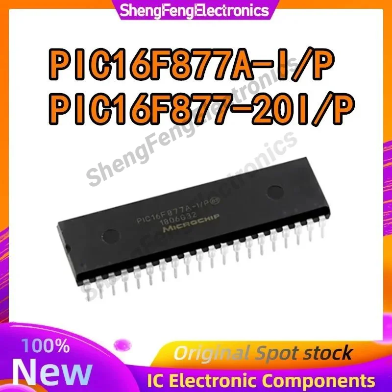 

PIC16F877-20I/P PIC16F877A-I/P PIC16F877 DIP-40 Быстрая доставка точечного инвентаря