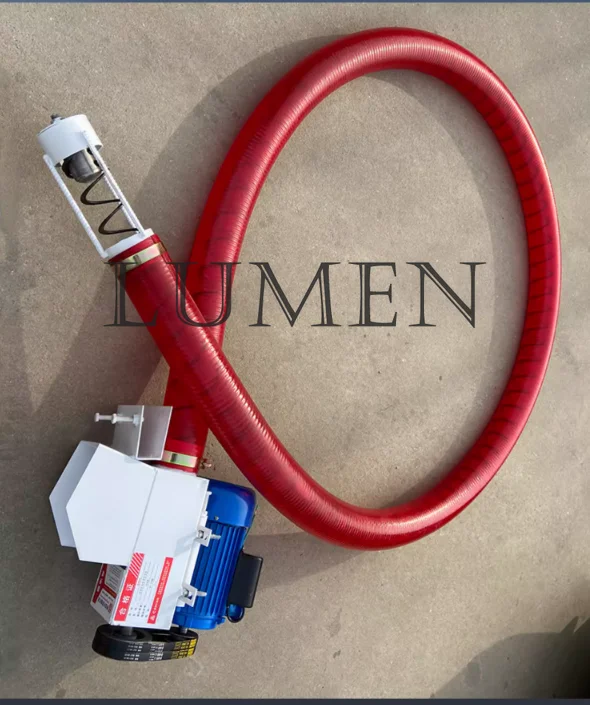 خرطوم كبير شفط الحبوب آلة شفط الحبوب المنزلية الصغيرة آلة شفط المغذية القمح الذرة الحبوب حبلا المسمار الناقل