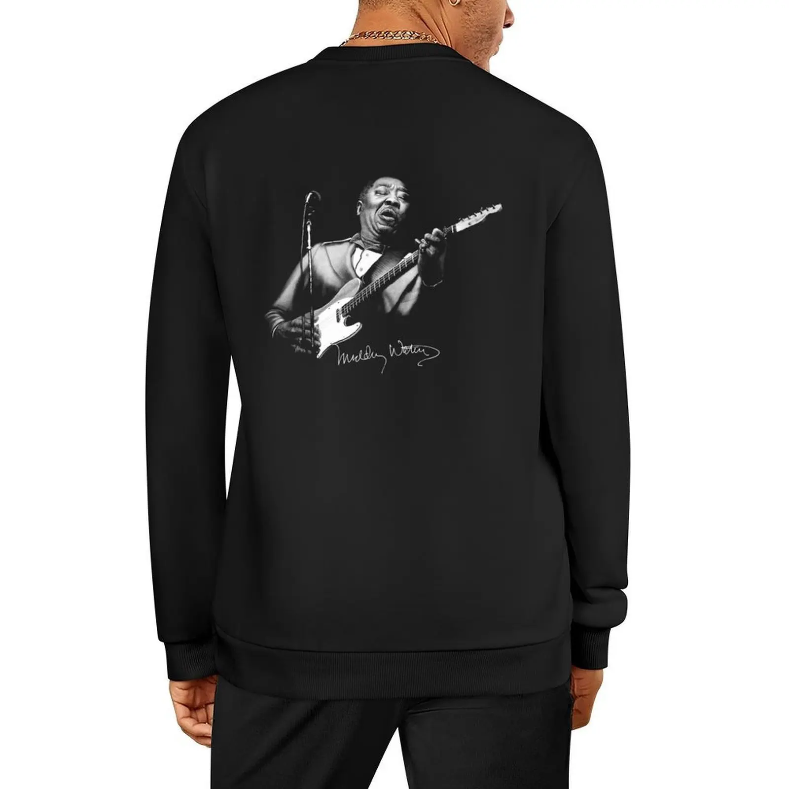 Muddy Waters رسم البلوز ملابس رجالي الرجال ارتداء ملابس رجالية معطف رجالي بلوزات رجالية