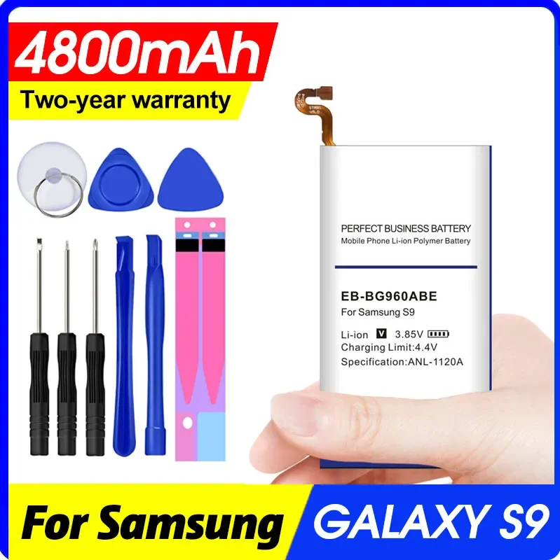 

Eb-bg960abe 4800mah Battery for Samsung Galaxy S9 G9600 Sm-g960f Sm-g960 G960f G960 G960u G960w