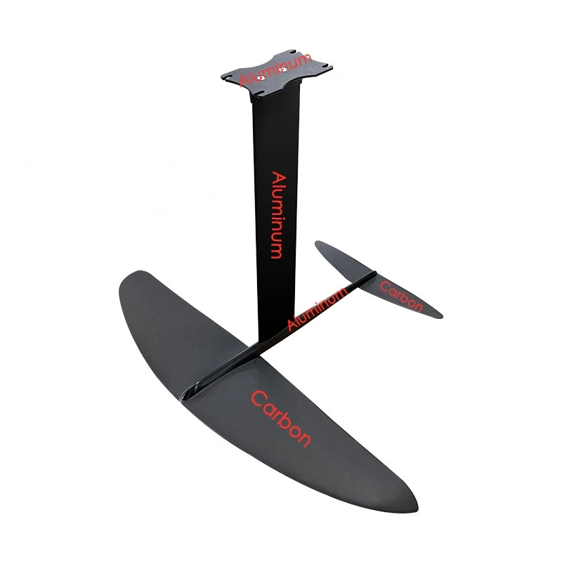 3K Carbon Wings for Surf, Hydrofoil SUP Foil, Aluminum, Mast Fuselage