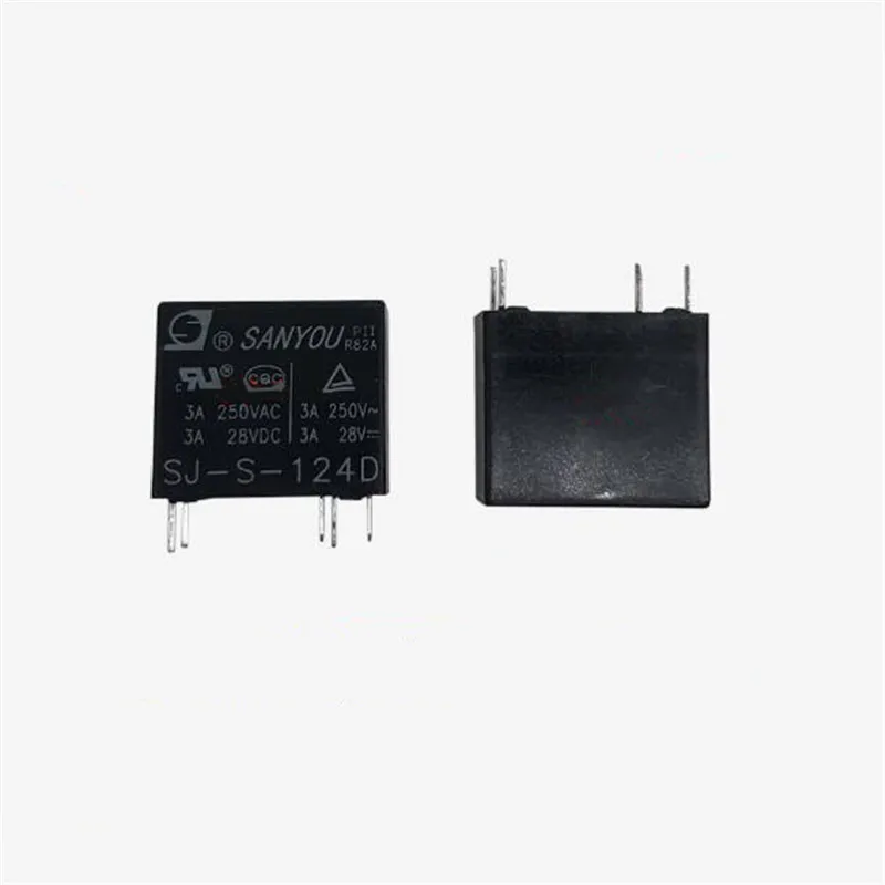 

HOT NEW relay SJ-S-124D SJS124D 24V 24VDC DCV24 4PIN