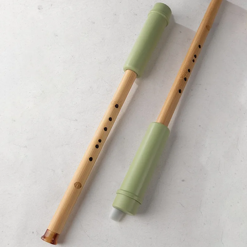 

Bamboo Bawu C/B-flat Key Vertical Blowing Bawu Flute Children Adults Acrylic Professional Wind Instruments Portable Recorder