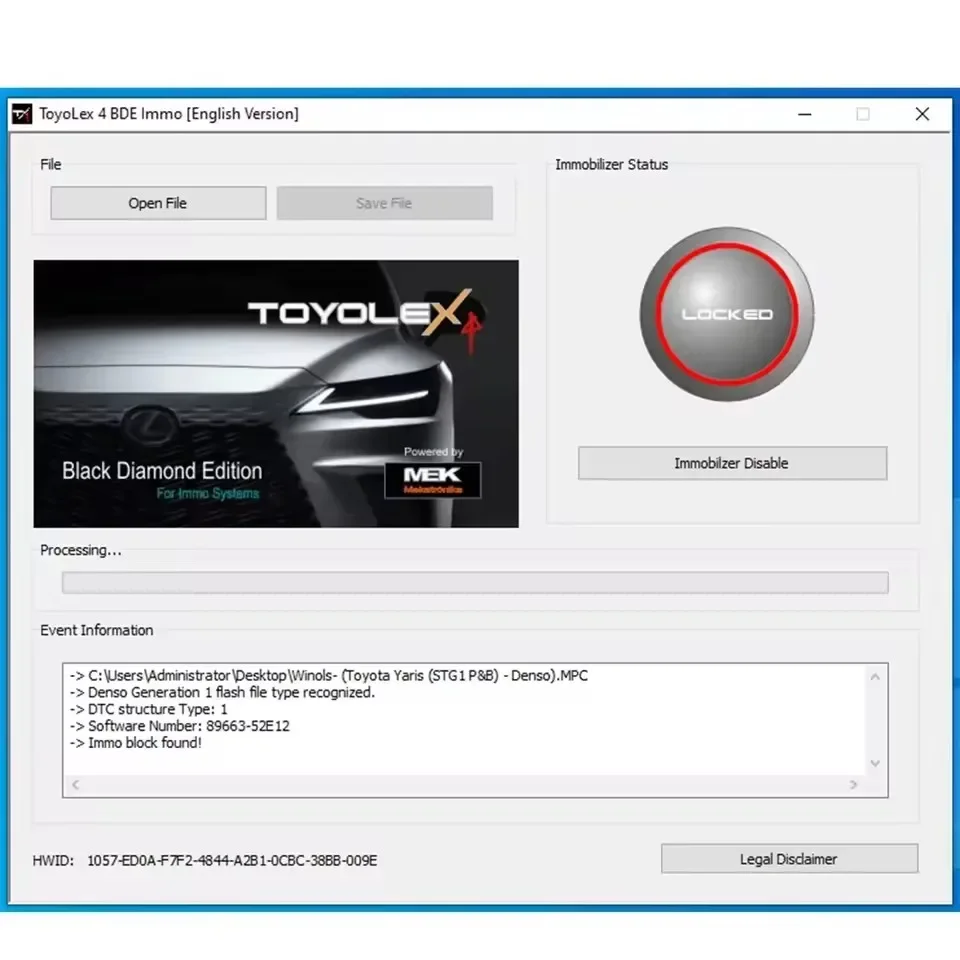 

Toyolex4 Hot Sale Unlimited Keygen For Lexus Denso Mascheramento DTC Funziona for Kess Ktag ECU Tuning Toyolex4
