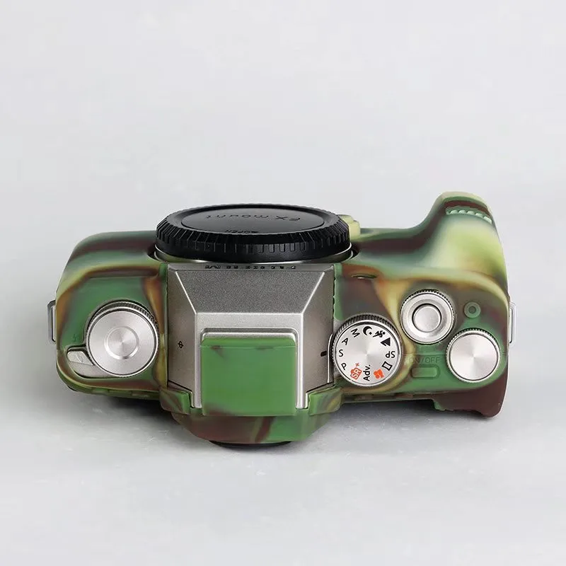 Funda protectora de silicona para cámara Fujifilm x-t200 xt200, carcasa de goma para cámara sin espejo, bolsa protectora suave