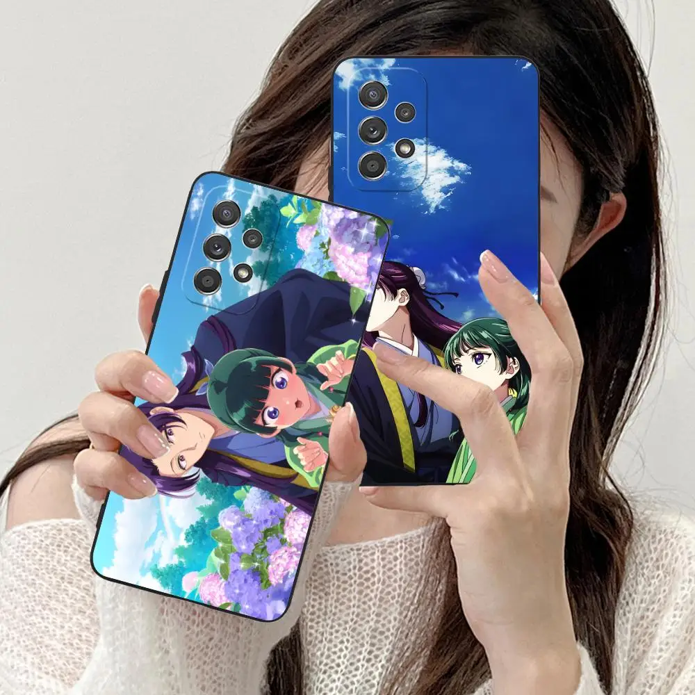 

Apothecary Diaries Jinshi Maomao Phone Case for Samsung Galaxy A73 72 71 70 56 55 54 53 52 36 35 34 23 16 15 5G Colour Printing