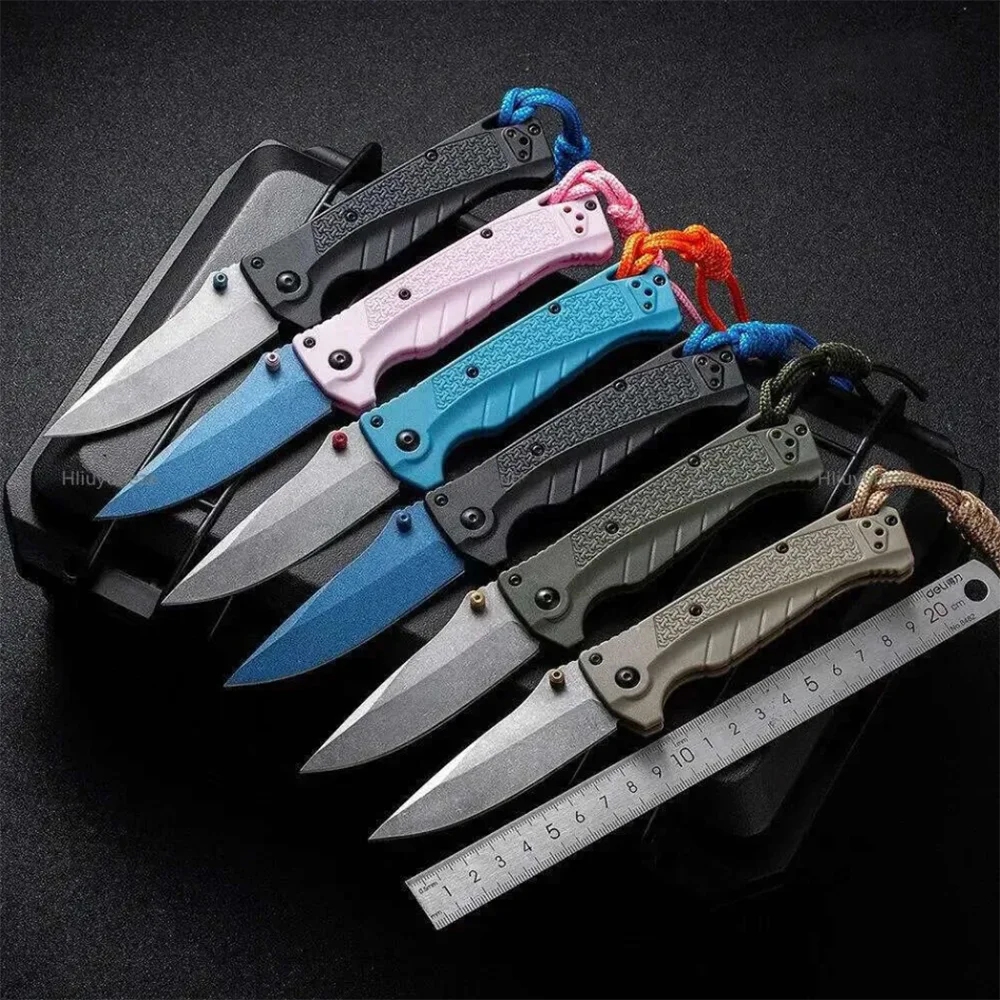 

New BM 18060 Knife G10 Handle Camping Multi purpose Portable Pocket Survival Fruit Knives EDC Multitools