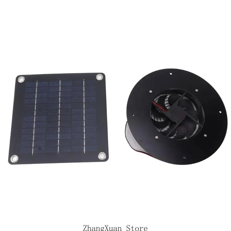 Solars Powered Circulation Fan Energy Saving Solars Vent Fan Small Ventilators 3XUF