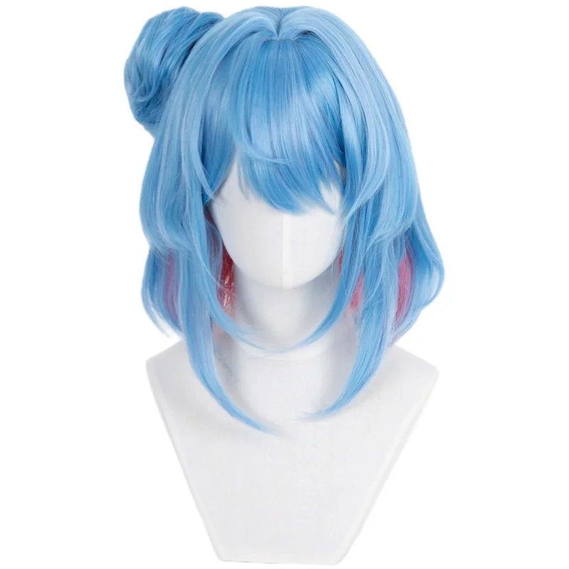 Nd xiao qiao cosplay perucas de cabelo honra dos reis mangá feiticeira cosplay perucas de cabelo para mulheres comic con coser resistente ao calor