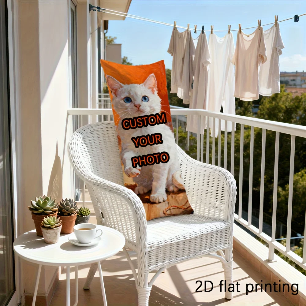 [Customization] Photo and Text Pillow Cover, Family Photo Customization, High Definition Printing, Wedding Anniversary, Any Imag