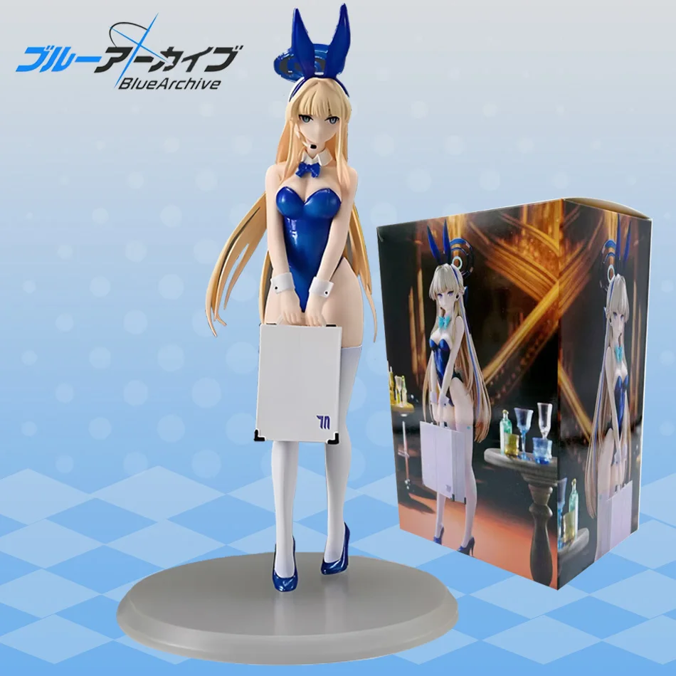 الأزرق الأرشيف أنيمي الشكل Asuma Toki أرقام الأرنب فتاة تمثال نماذج تمثال دمية جمع الديكور اللعب تخصيص الهدايا #1