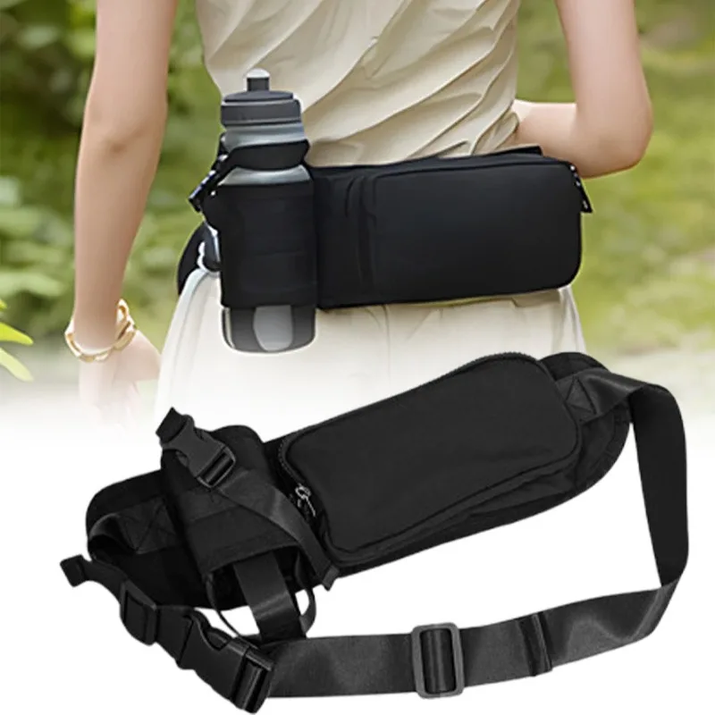 

Спортивная поясная сумка для бега, езды на велосипеде, нейлоновая сверхлегкая уличная сумка для телефона, износостойкая нагрудная сумка через плечо, аксессуар для фитнеса